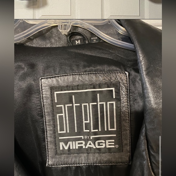 Vintage leather jacket - Picture 3 of 3